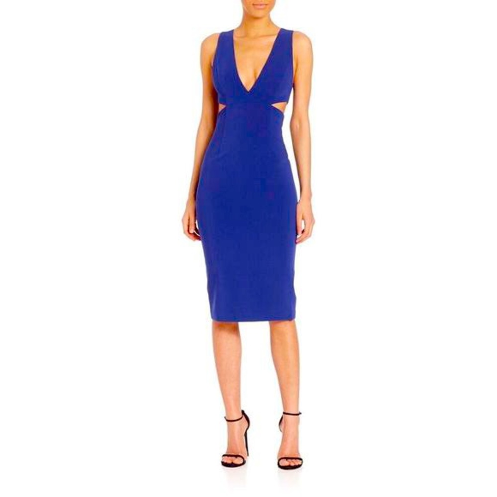Alice + Olivia Riki Cut Out Dress